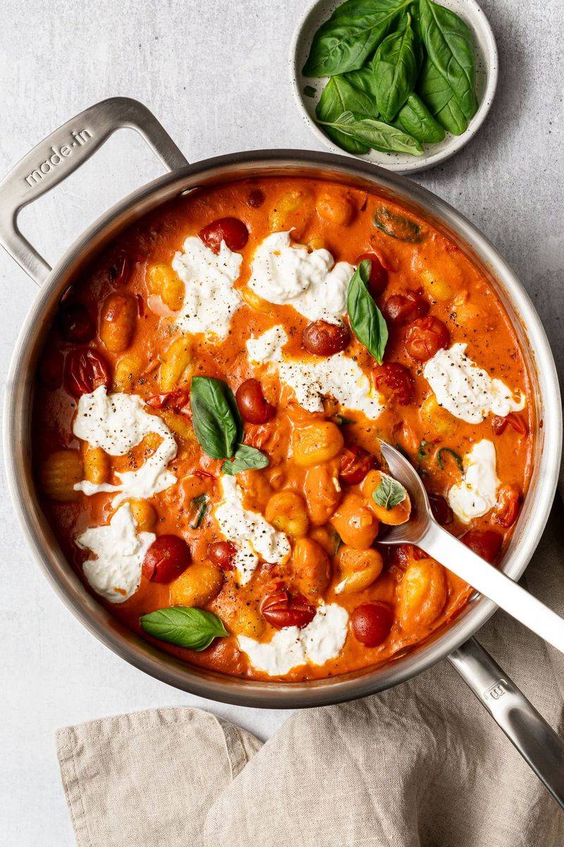 Creamy Tomato Basil Gnocchi