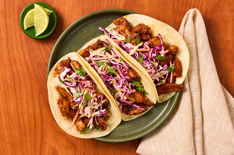 Chicken sausage tacos