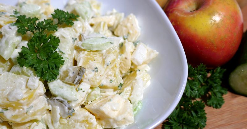 Northern German Creamy Potato Salad