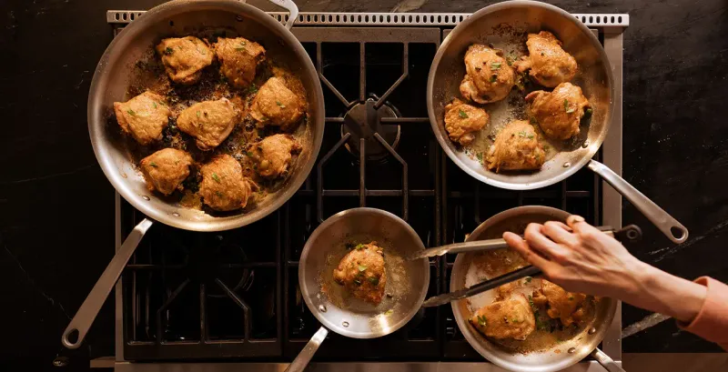 Using the wrong pan size