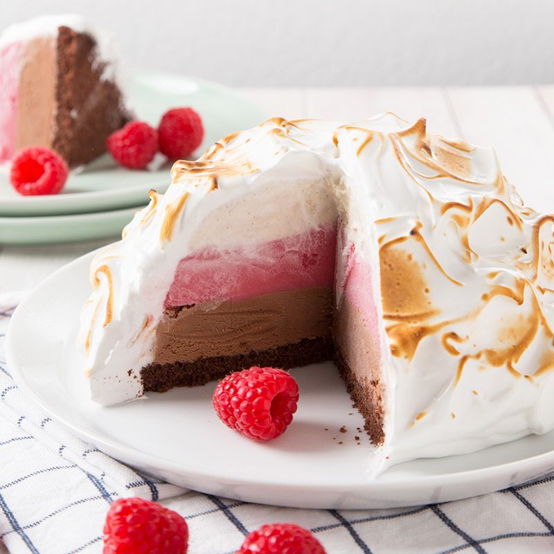 Baked Alaska-Style Wow Desserts