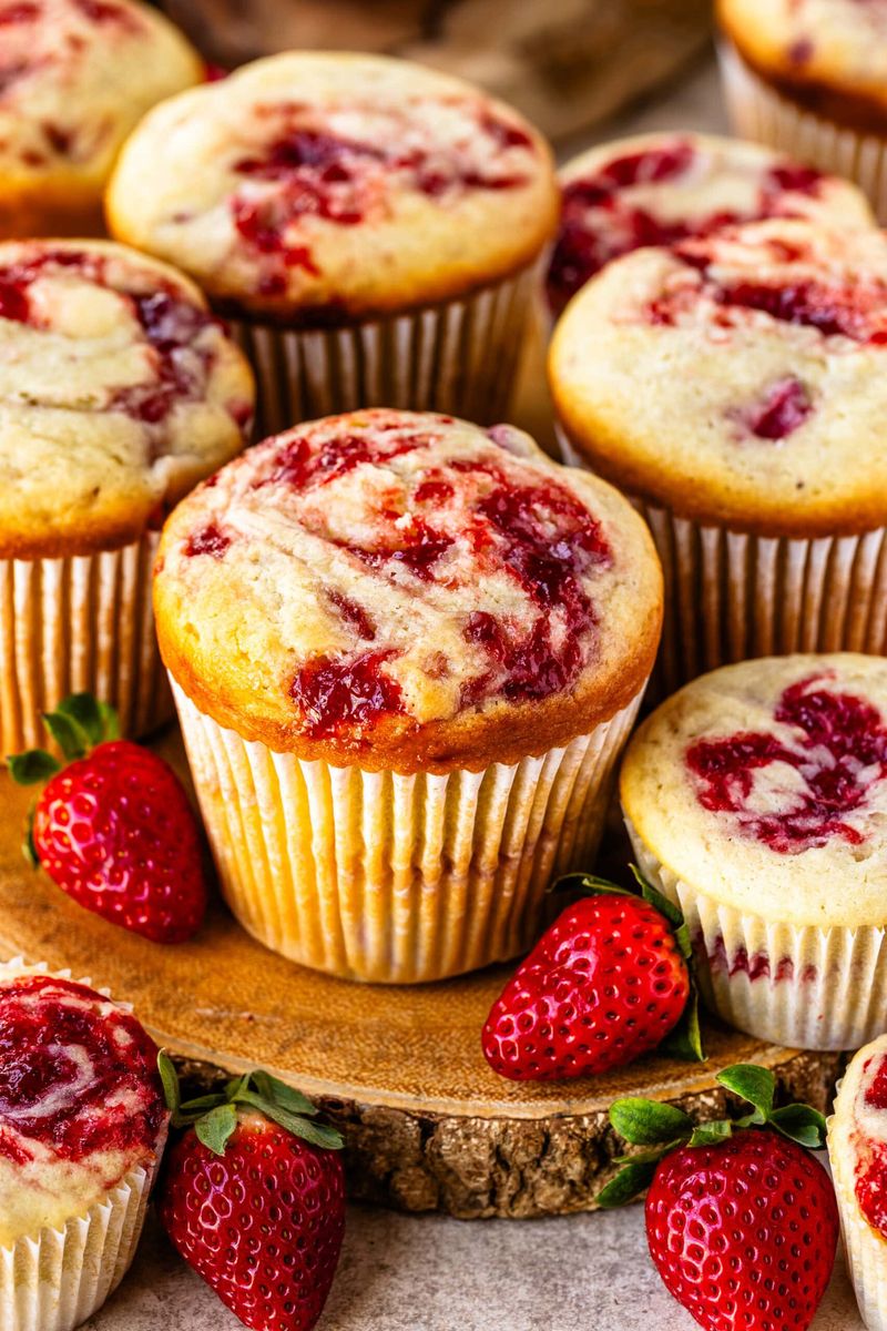 Strawberry Muffins