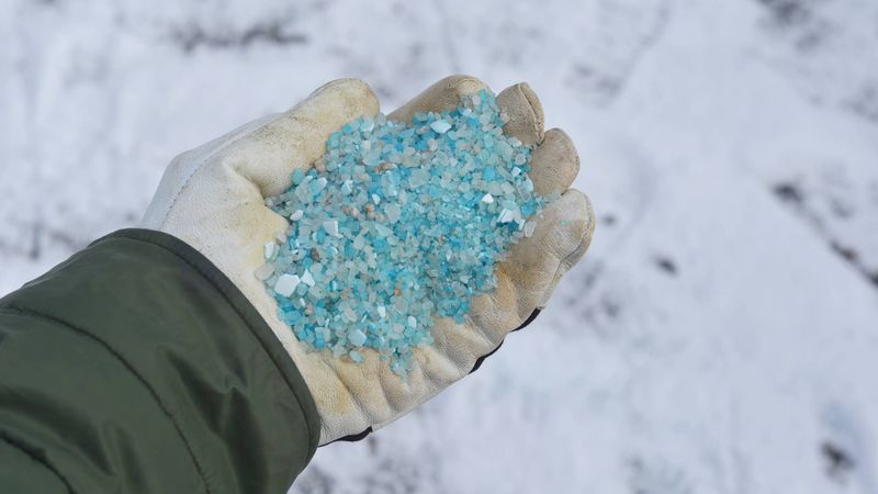Use only the deicer you need