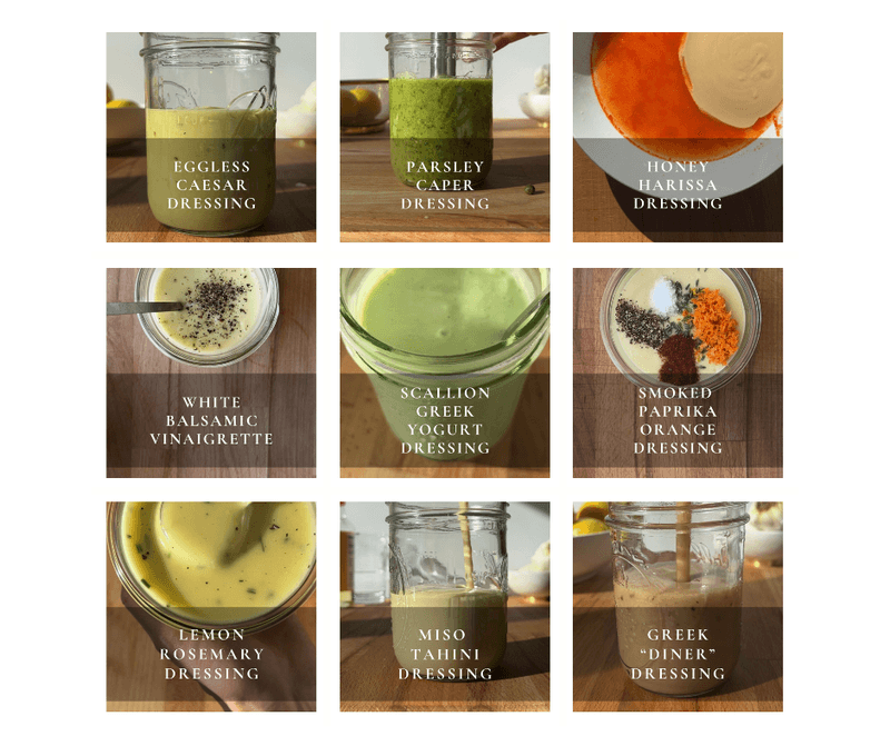 Gloopy, over-thickened dressings