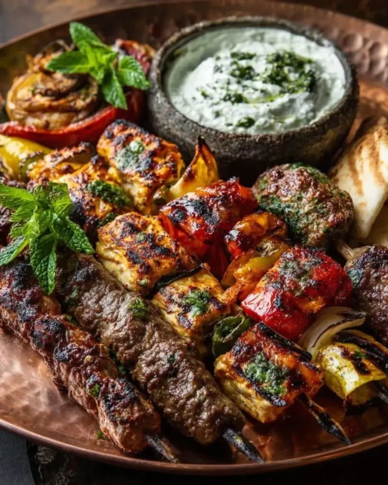 Mixed grill platters