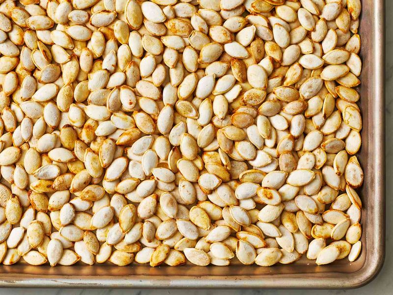 Dry and Roast the Cleaned Seeds