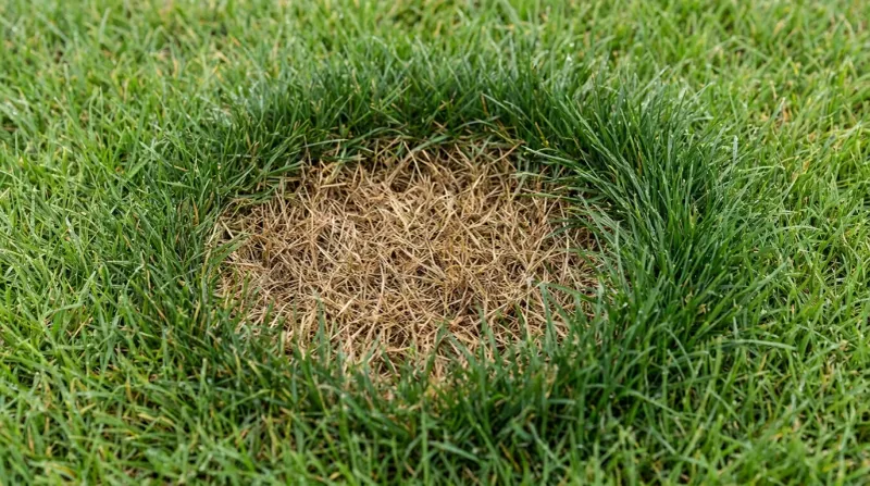 Dog-urine injury leaves a different clue