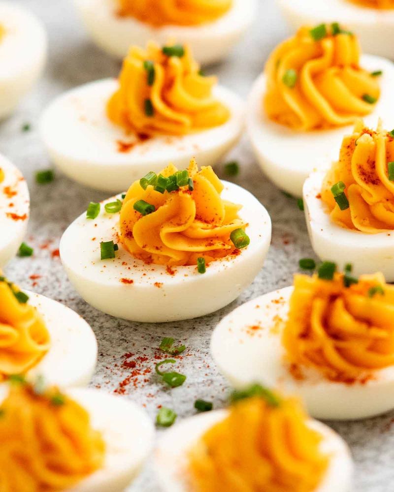 Deviled Eggs With Mustard