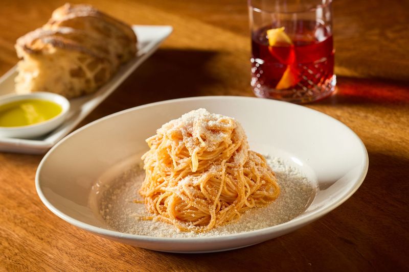 Oregon: Nostrana - Spaghetti Carbonara