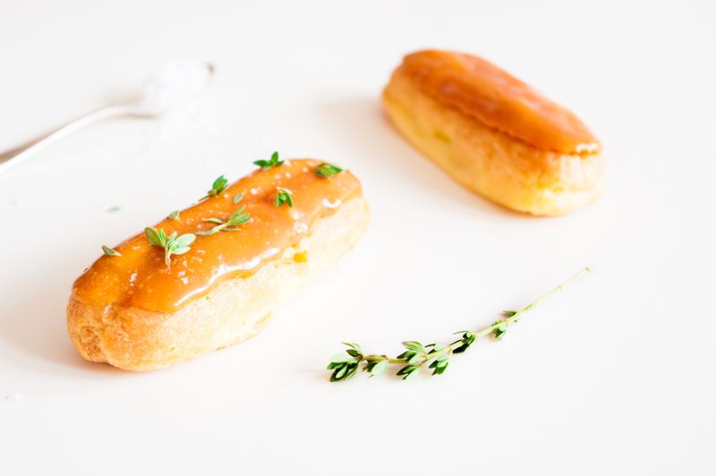 Salted Caramel Éclairs