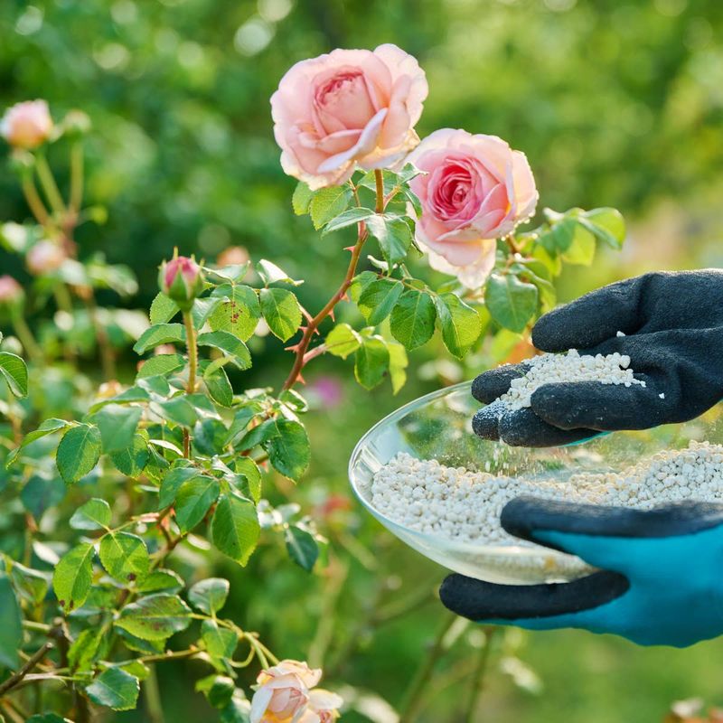 Too much nitrogen can make a rose leafy instead of floriferous