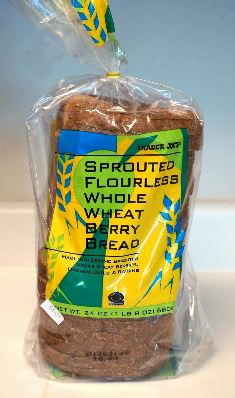 Sprouted grain bread