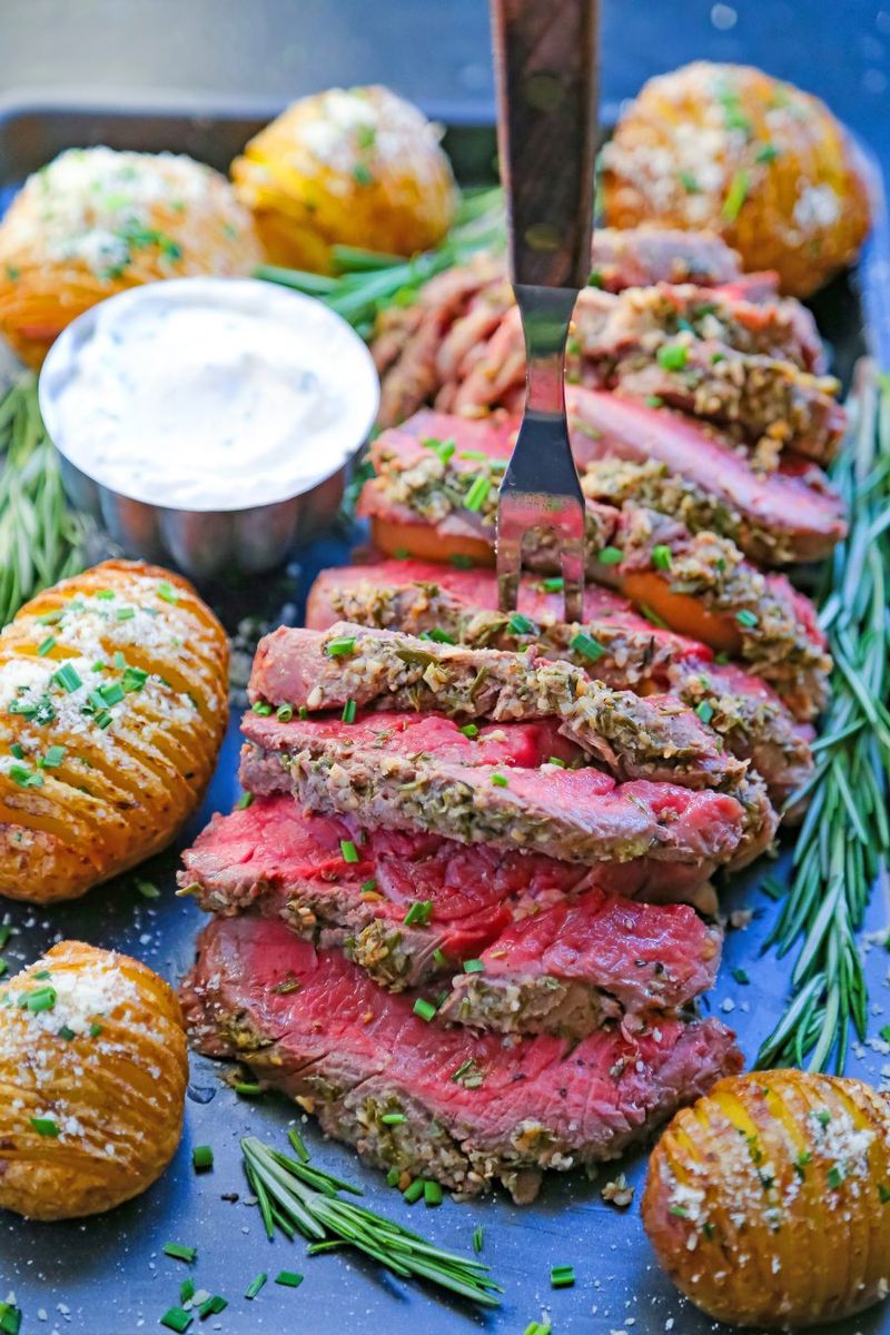 Roast Beef With Horseradish Sauce