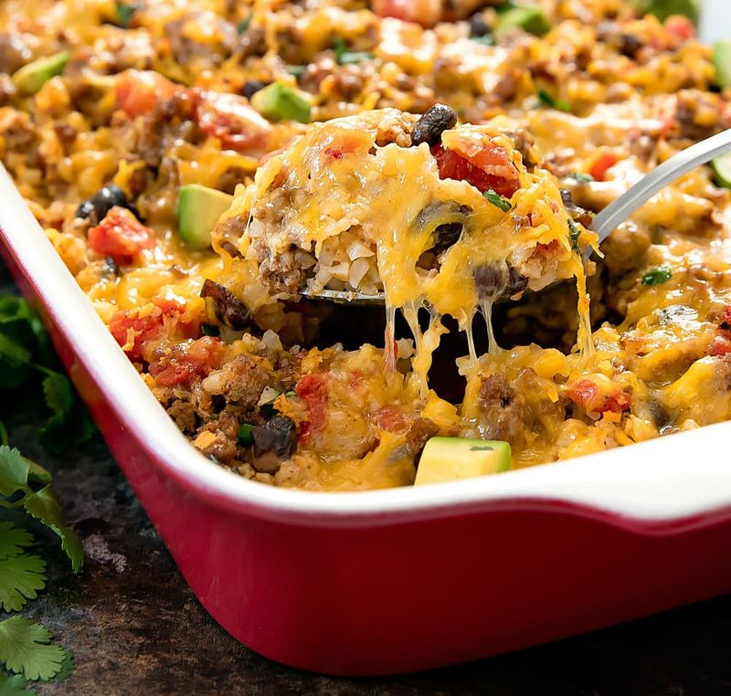 Mexican Ground Beef Casserole