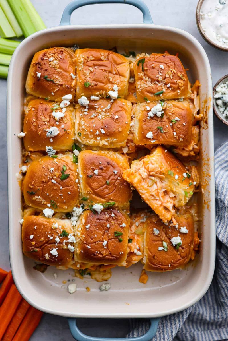 Buffalo Chicken Sliders