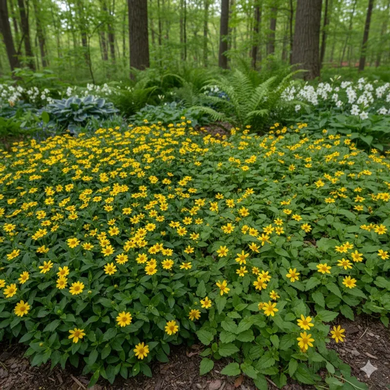 Green and Gold (Chrysogonum virginianum)