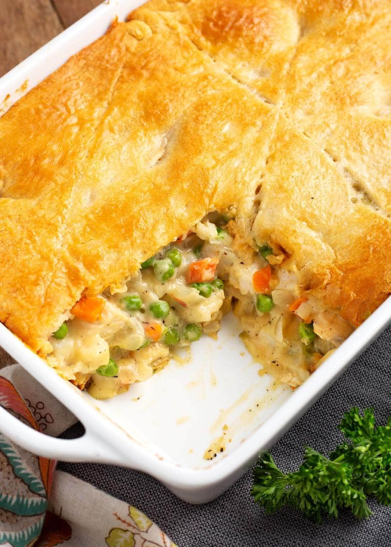 Chicken Pot Pie Casserole