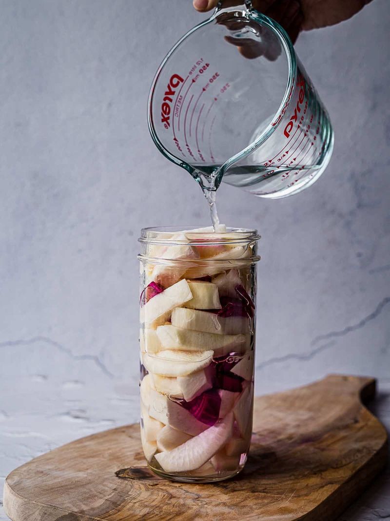 Pickled Roots and Cabbage