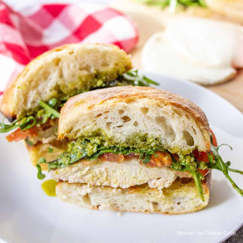 Chicken Pesto Sandwich
