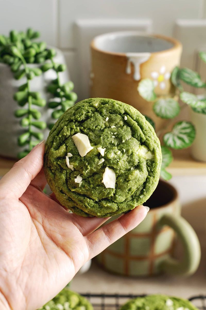 Matcha cookies or matcha cake
