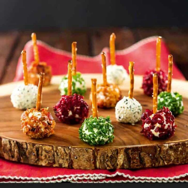 Cheese Cubes and Pretzel Sticks