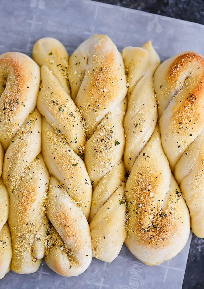 Garlic Parmesan Breadsticks