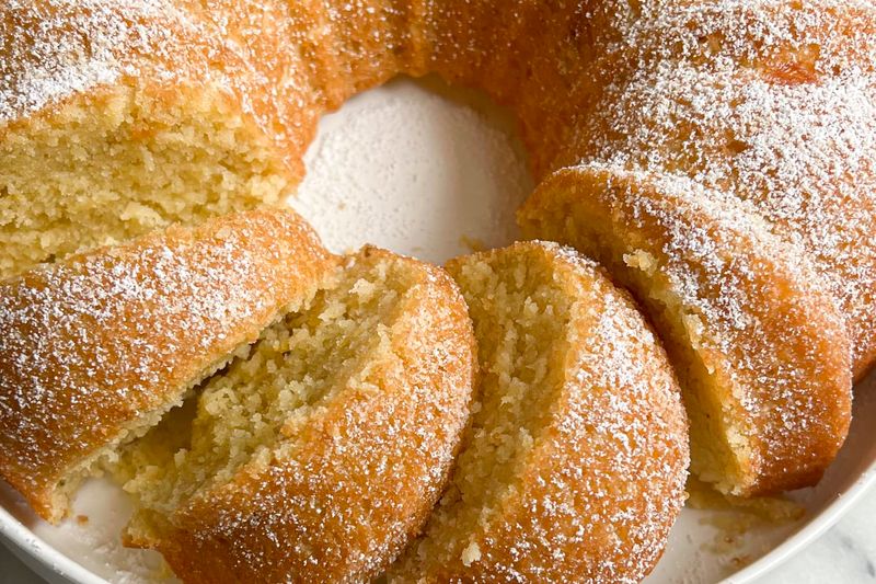 Lemon Yogurt Breakfast Cake (Ciambella)