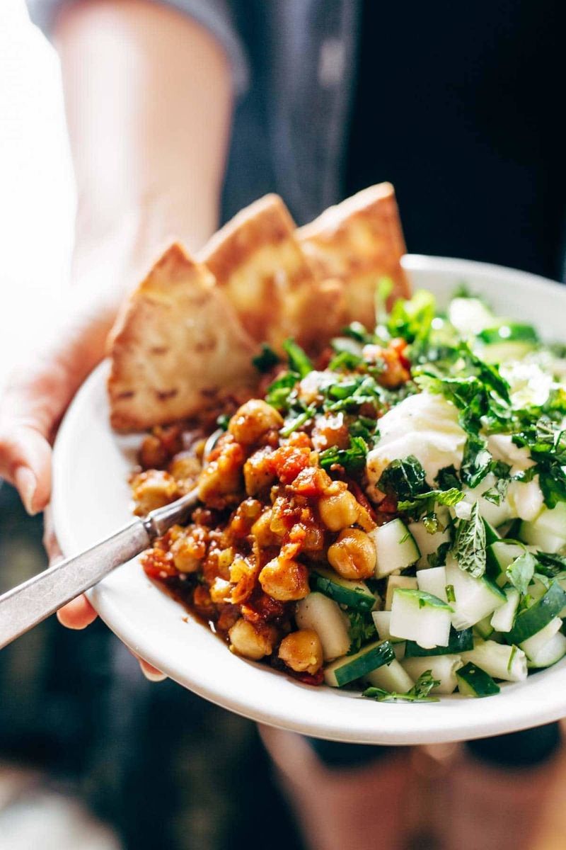Chickpea Couscous Bowls