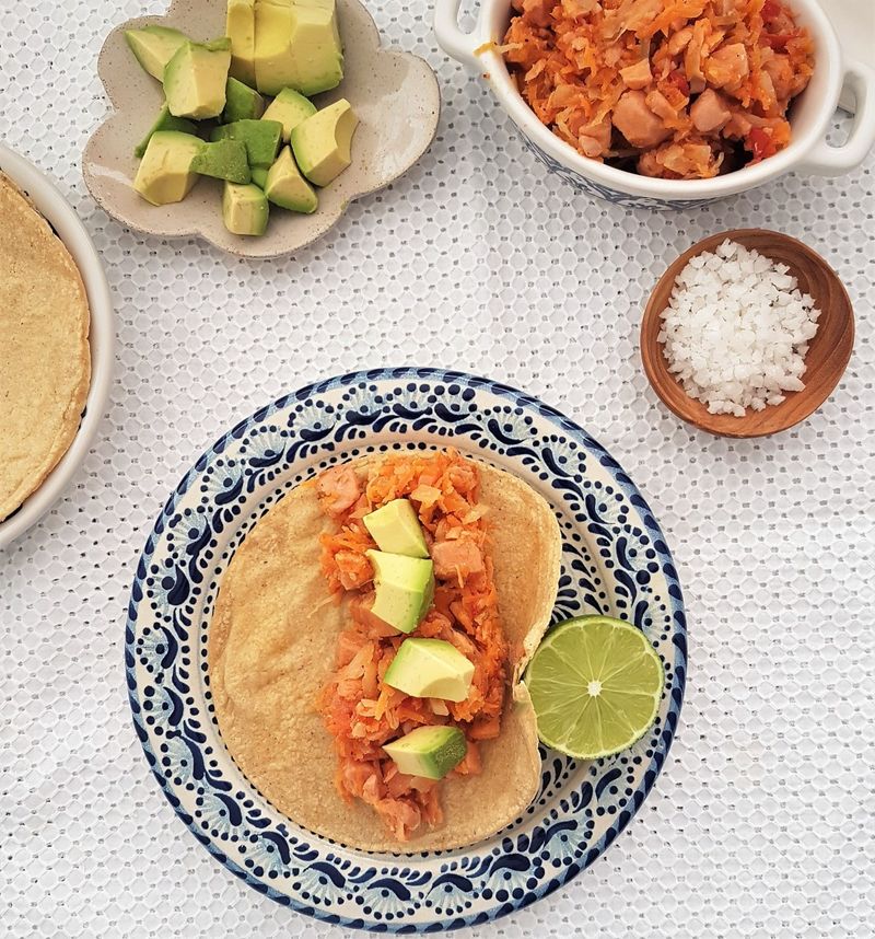 Tacos de Marlin Ahumado