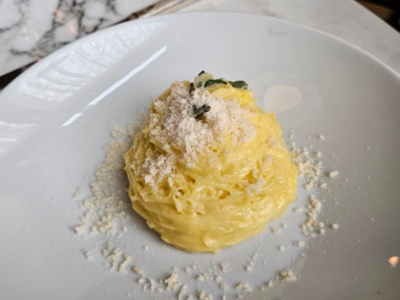 Washington: Spinasse - Tajarin with Butter and Sage