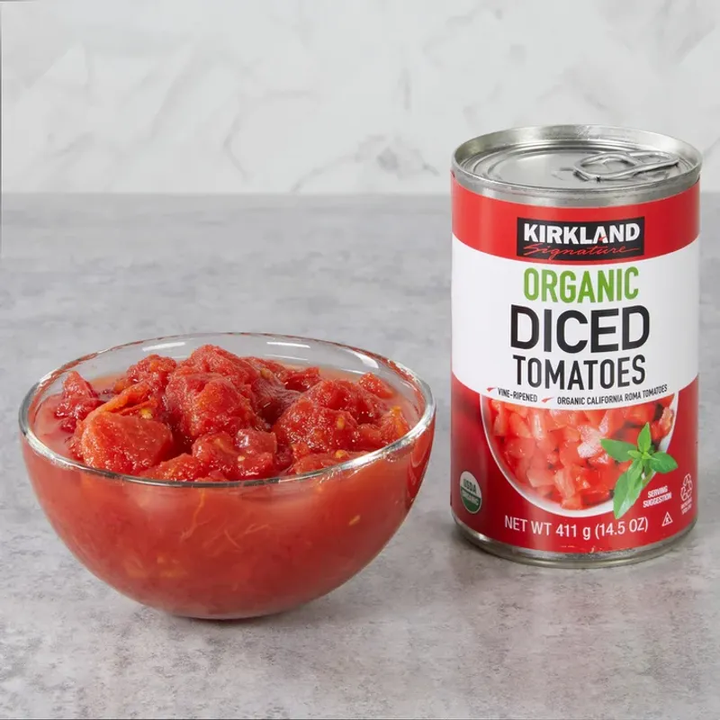Kirkland Signature Organic Diced Tomatoes (multi-pack)