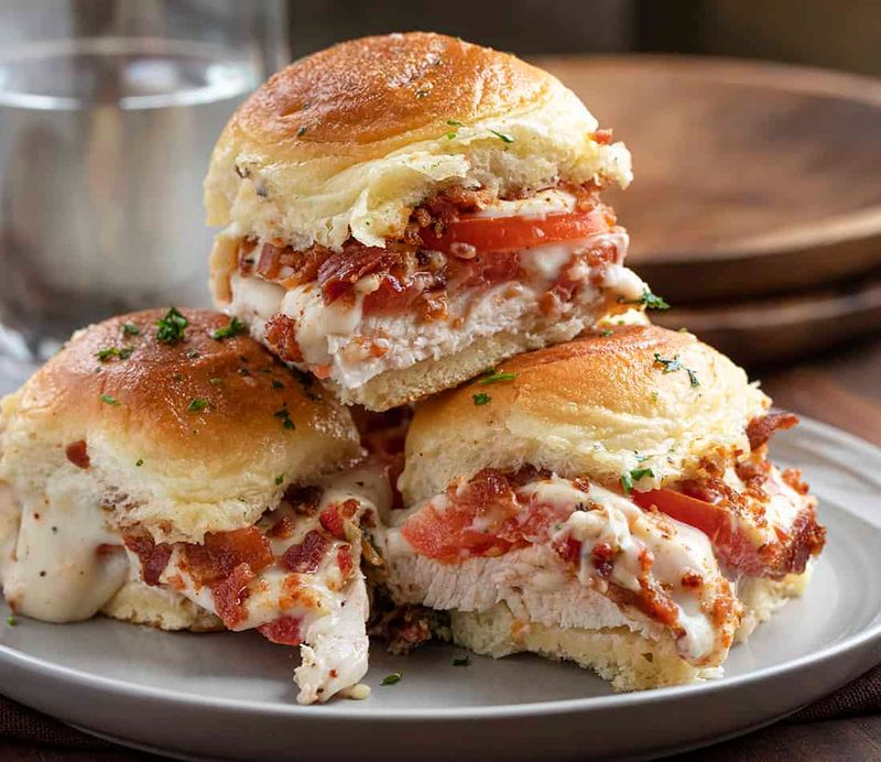 Kentucky Hot Brown Sliders