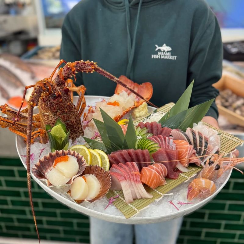 Live Seafood Tasting Preparations