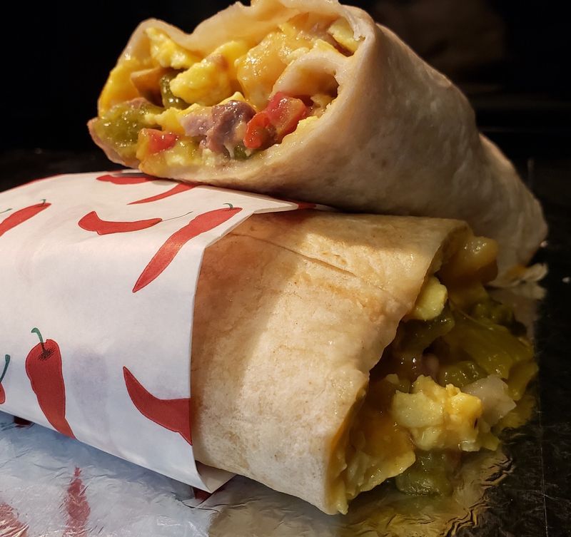 New Mexico: Breakfast Burrito With Green Chile