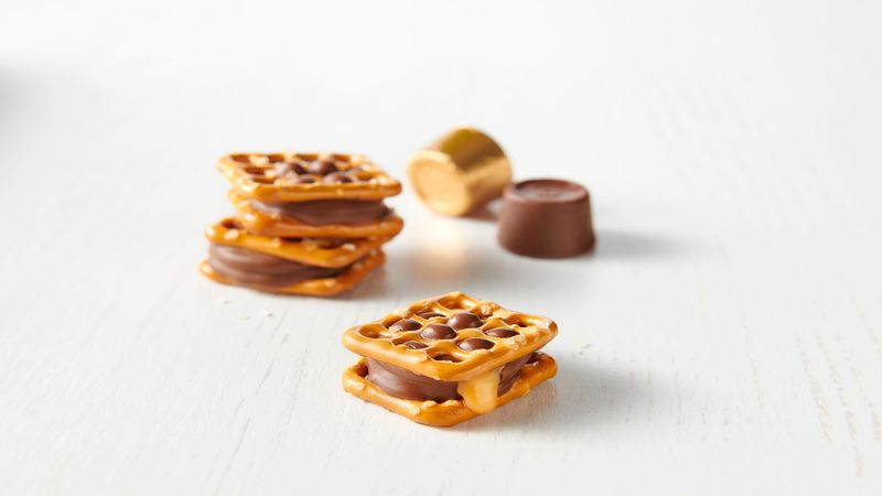 ROLO Pretzel Sandwiches