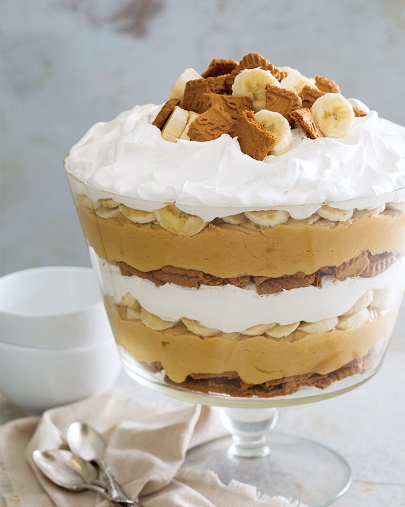 Biscoff banana pudding