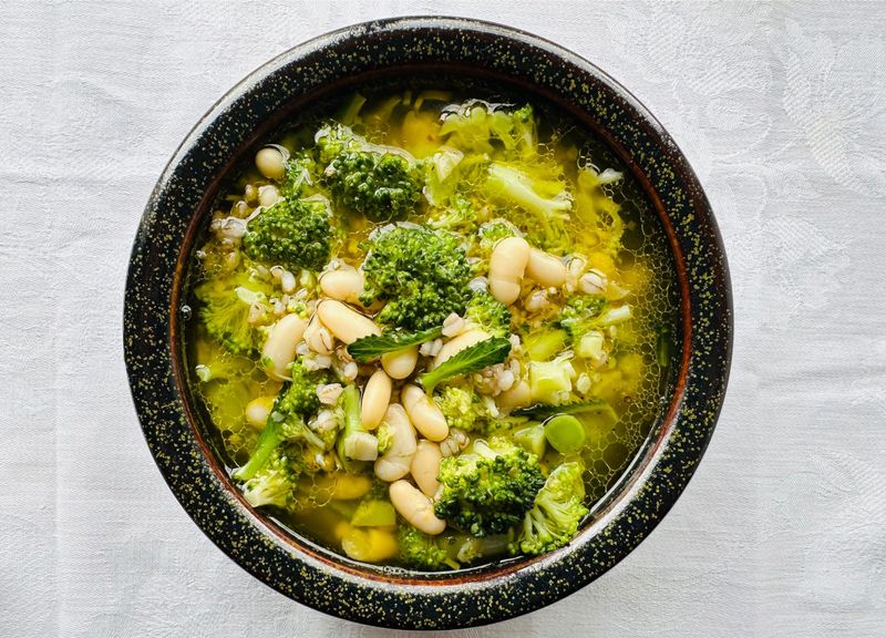 Broccoli and Bean Soup