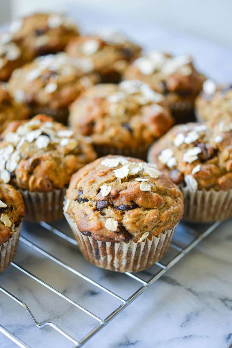 Breakfast Banana Muffins