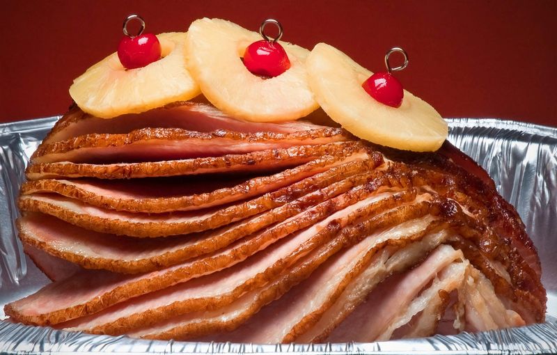 Glazed Ham With Sweet Pineapple