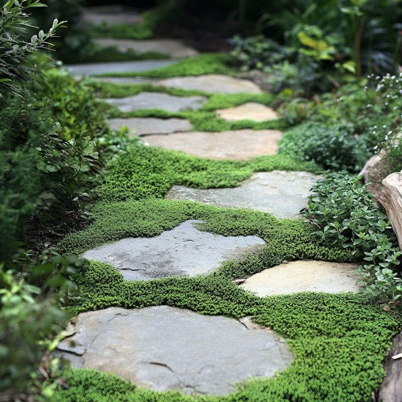 Creeping thyme offers a living-mulch alternative