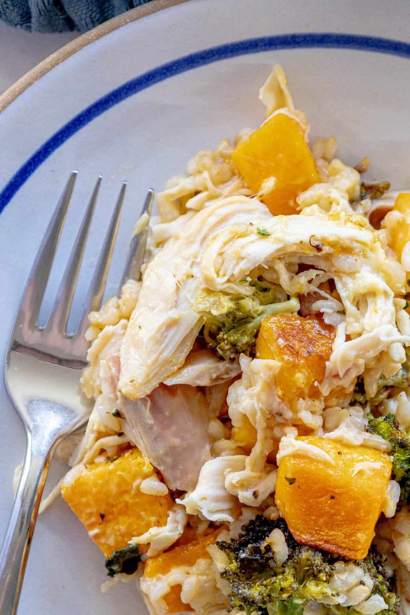 Chicken Butternut Squash Casserole