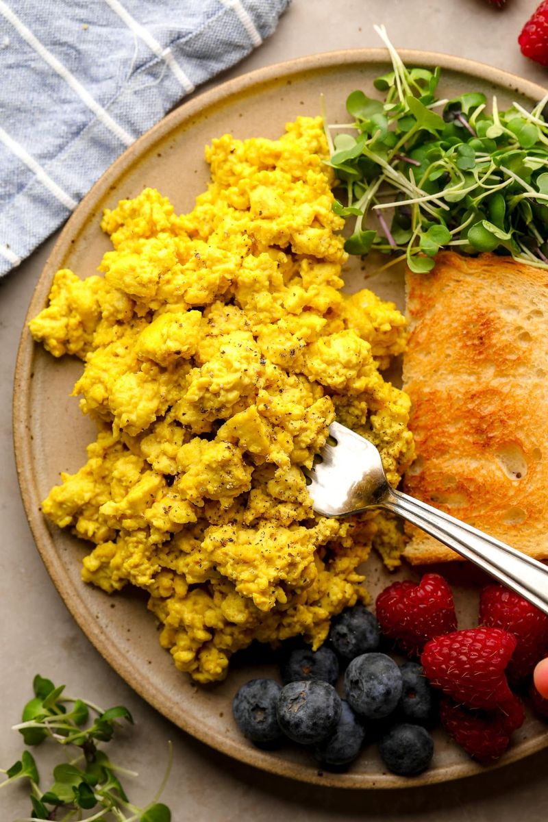 Tofu Scramble for Savory Breakfast Prep
