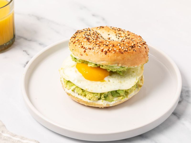 Avocado Breakfast Sandwiches