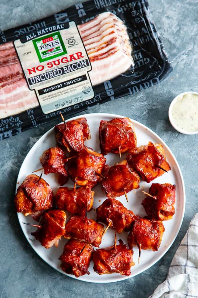 Bacon-Wrapped Chicken Bites
