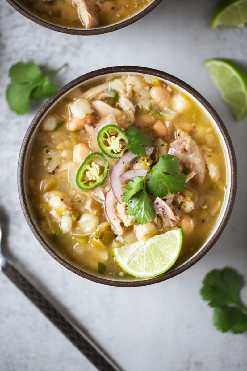 Dairy-Free Coconut White Chicken Chili