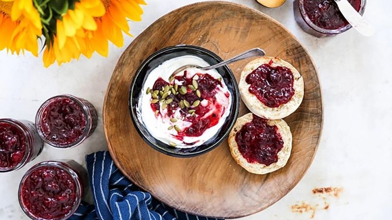 Plum Jam With Vanilla