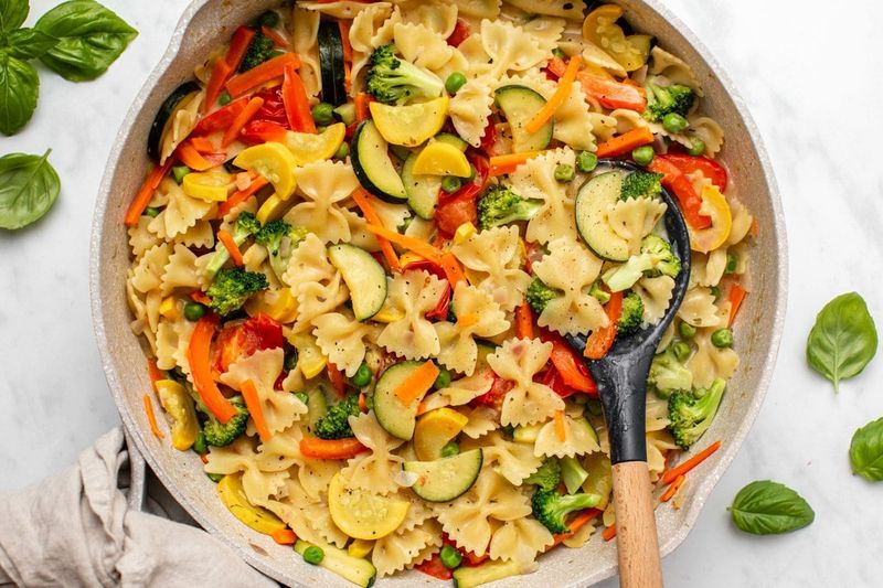 Vegan Pasta Primavera