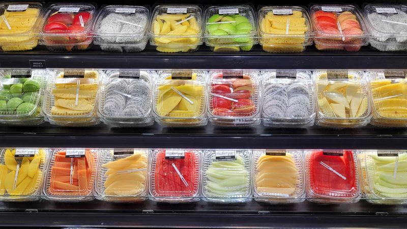 Skip: Pre-Cut Fruits and Vegetables