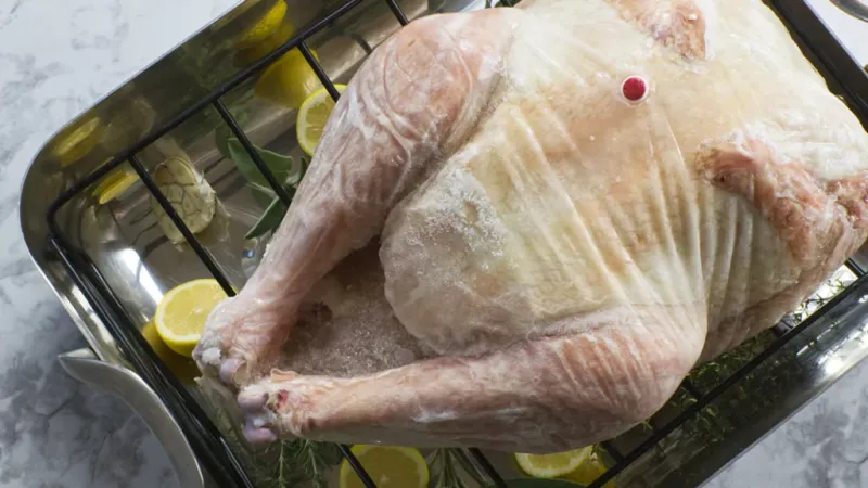 Raw Whole Turkey