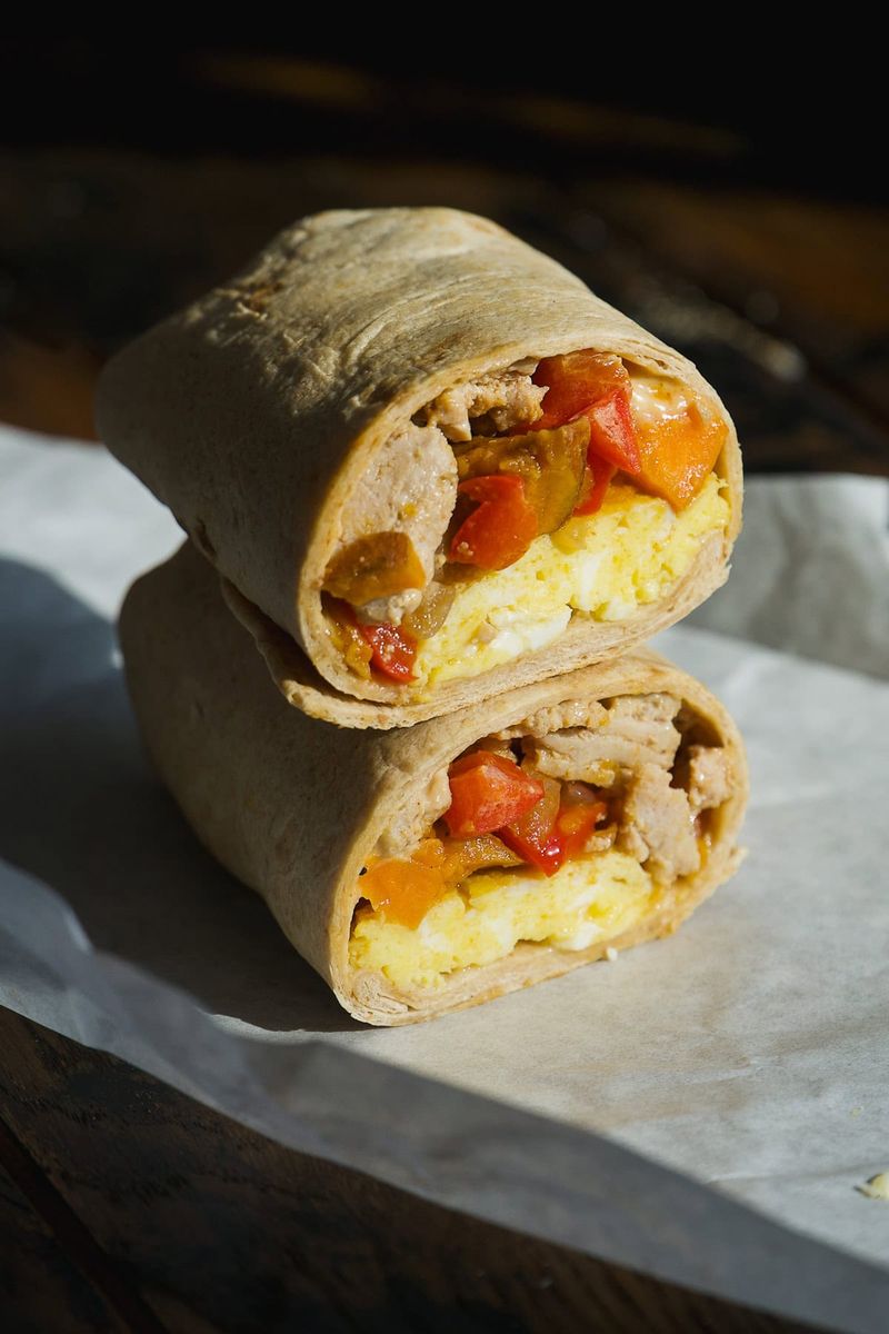 Freezer Breakfast Burritos on Gluten-Free Tortillas